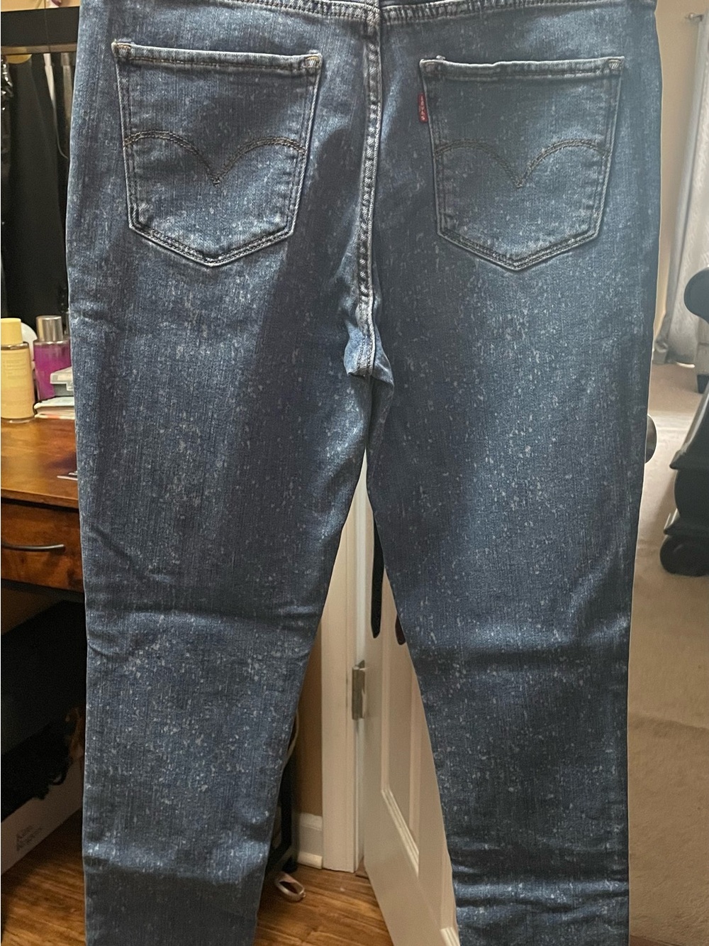 Levi's Indigo Speckled Slim Jeans